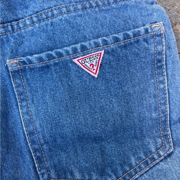 Guess Classic Blue Jean Shorts - Picture 4 of 5
